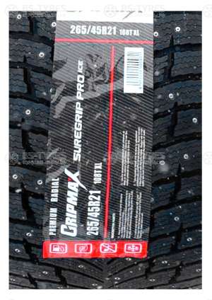 Gripmax SureGrip Pro Ice 295/35 R21 107T