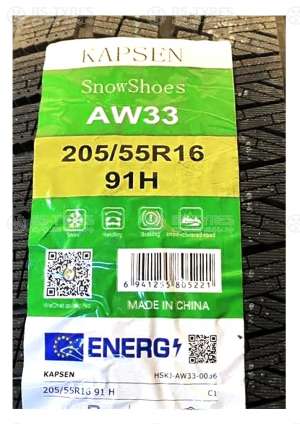 Kapsen SnowShoes AW33 225/60 R16 98T