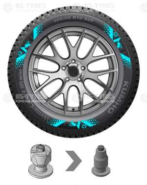 Kumho WinterCraft Ice Wi32 165/65 R14 79T